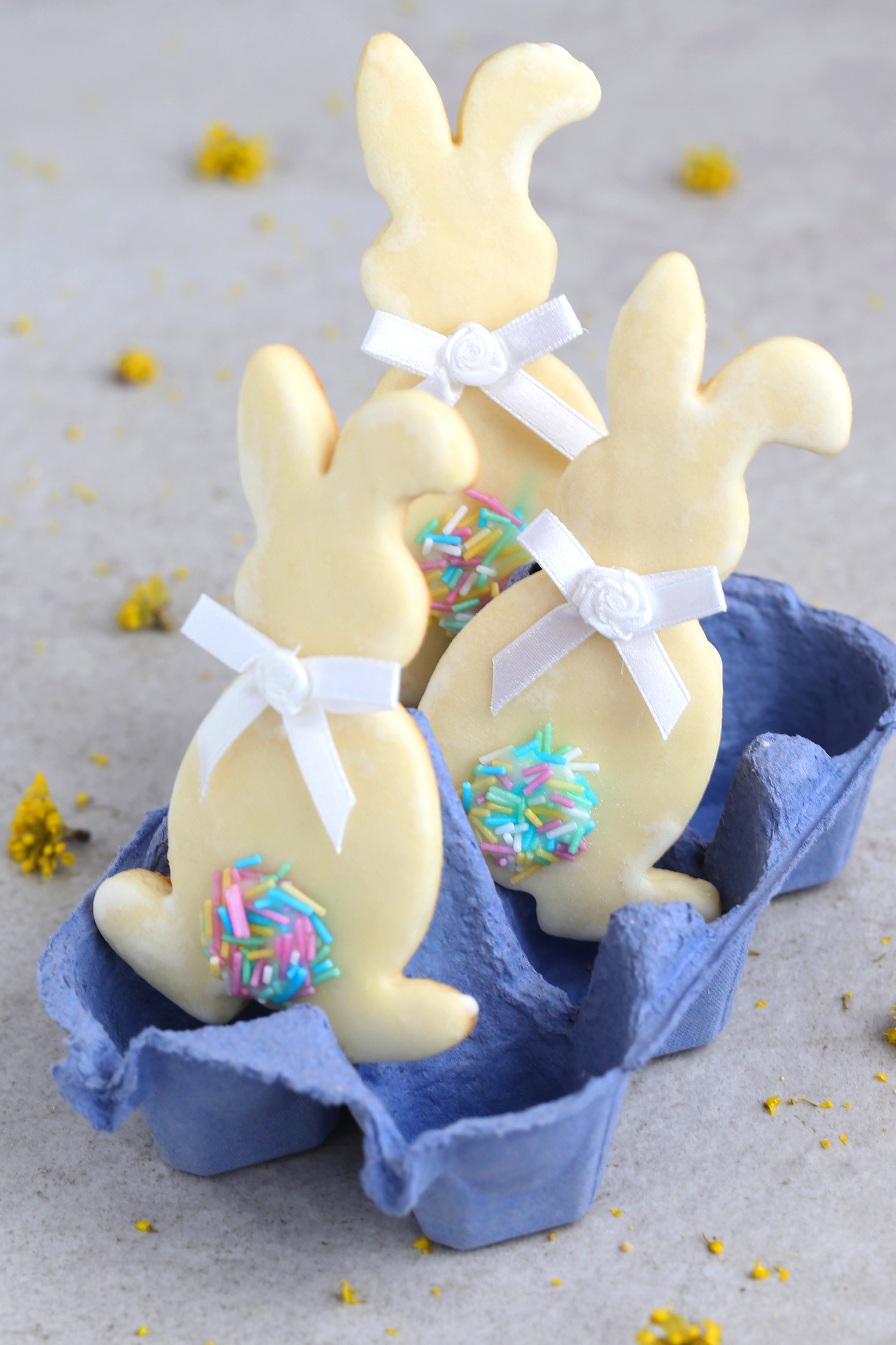 Petits biscuits "Lapins de Pâques" - delimoon.com